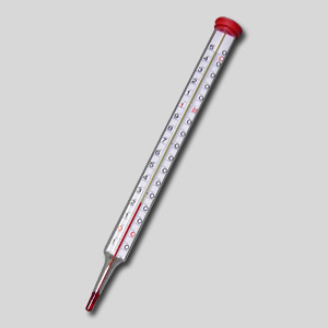 Термометр стеклянный спиртовой F+R804 (бывший T-V),  серии F+R 998 (WT 030632-2)