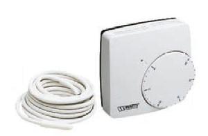 Термостат комнатный электронный WFHT-DUAL с датчиком температуры теплого пола (кабель 3м) (WT 9018555-2)