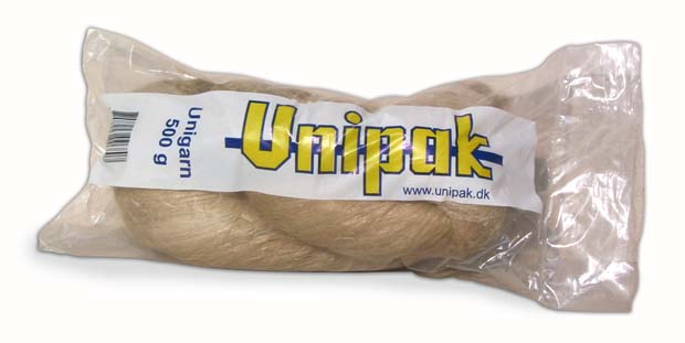 Лен сантехнический Unipak Unigarn коса 500грамм в пакете (UP_Len8)