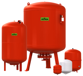 Расширительный мембранный бак для систем отопления и холодного водоснабжения (RX 7230 NG)