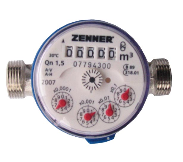 Счетчик для холодной воды с импульсным выходом (ZE 91258)